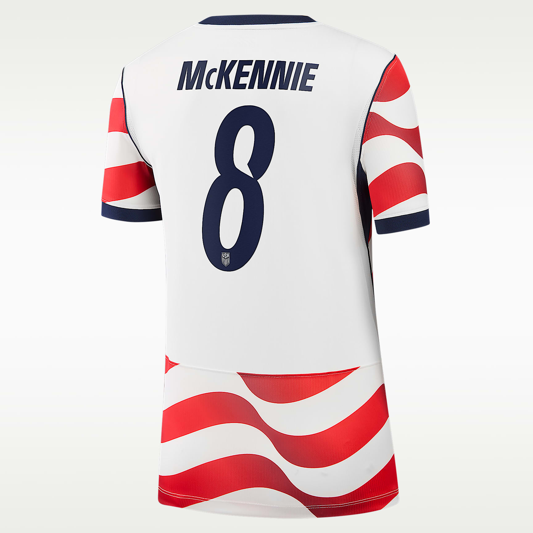 Weston McKennie USMNT 2026 Stadium Home Women's Nike Dri-FIT